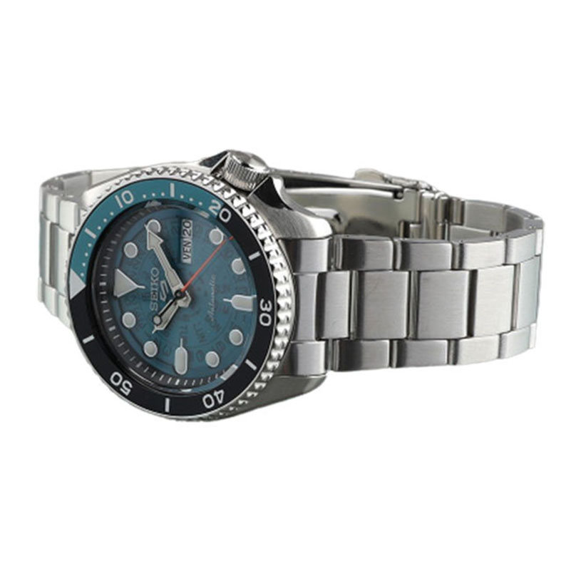 Seiko 5 Men's Sports 'Time Sonar' Dial Watch | SRPJ45K1